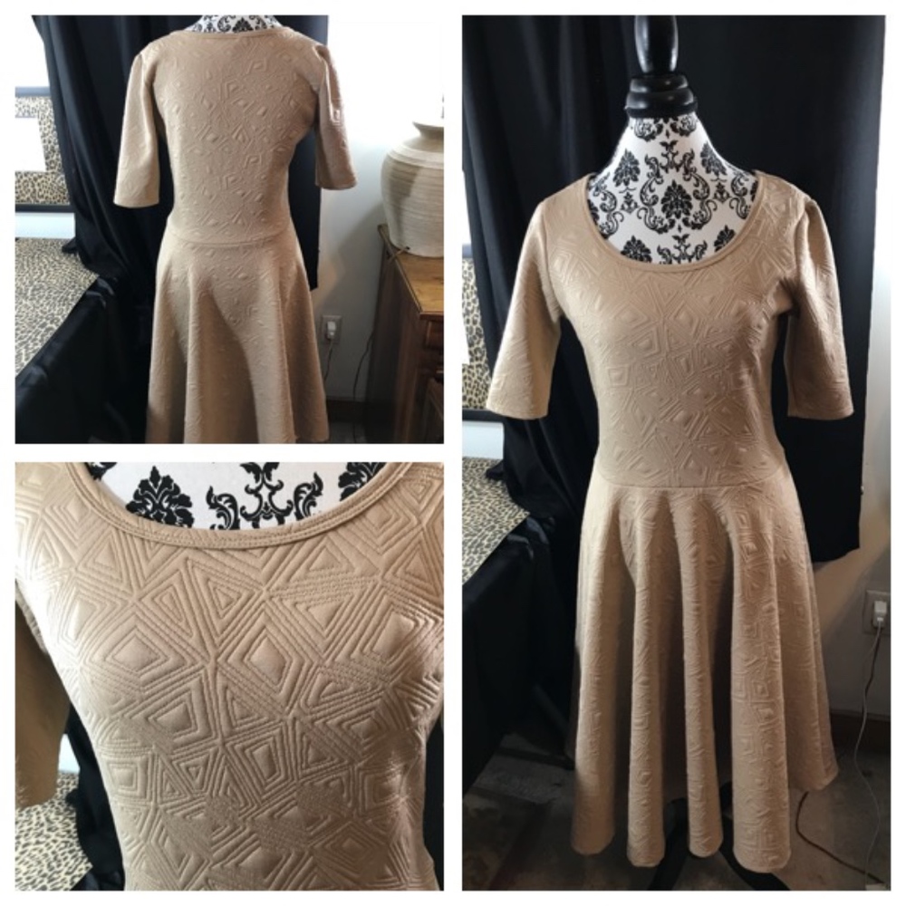 LuLaRoe Flesh Colored Dress